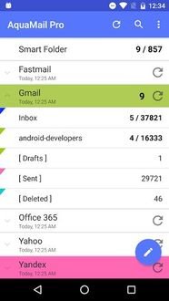 download Aqua Mail Pro email app 5 pre7 apk
